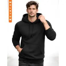 Moletom Blusa Canguru Flanelado Algodão Capuz Bolso Liso Abrigo Frio Inverno Masculino e Feminino