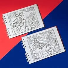 Livro De Colorir Homem Aranha 50 Folhas 180g Capa Dura ENVIO IMEDIATO !
