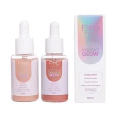 Blindagem Impact Glow Fand Cosméticos 30ml Aumenta a Fixação e Luminosidade