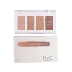 Quarteto de Sombra Básica Fand Cosméticos 6g