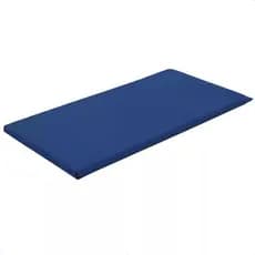 Colchonete para treino ioga pilates 90x40x2cm espuma D26 AZUL