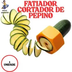 Cortador Apontador De Pepino Abobrinha em parafuso em Espiral