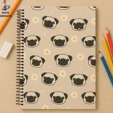 Caderno Capa Dura Espiral 10x1 Buldog - 160 Folhas