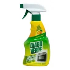 Diabo Verde Limpa Forno Spray 300ml Com Extrato Laranja Desingordurante