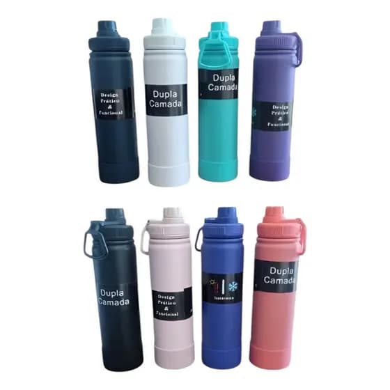 Garrafa Térmica Água Squeeze Inox Academia Quente/frio