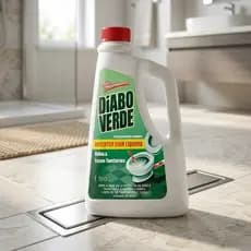 Diabo Verde 1L Kit até 5 Unidades Para Pia Ralo Cano Cozinha Banheiro Desentupidor Líquido