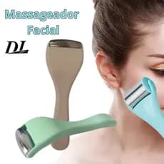 Rolo massageador Facial Gelado- Lifting e drenagem