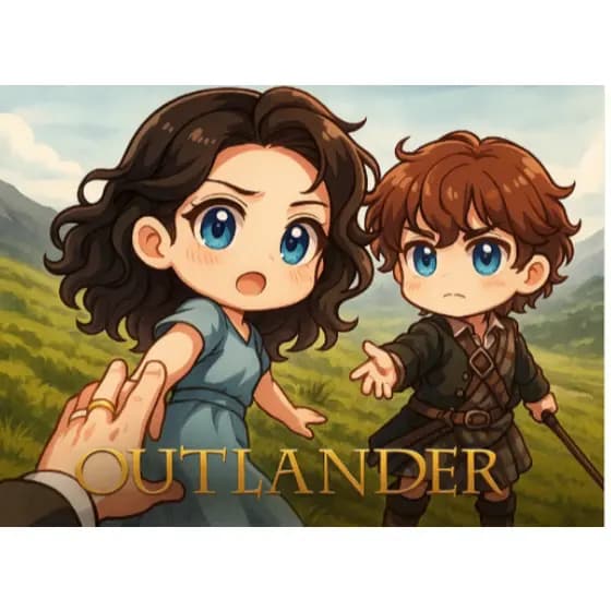 "OUTLANDER: Livro de Colorir Oficial! 50 Páginas para Pintar e Colorir, Claire e Jamie em Aventuras no Tempo"
