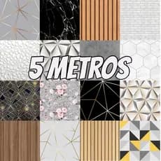 Papel De Parede5 Metros Vários Modelos Para Decoração Cozinha Sala Quarto Móveis