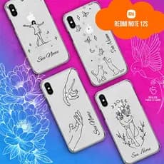 Capa Capinha Case Personalizada com Nome - Xiaomi Redmi Note 12S - Fine Line Collection
