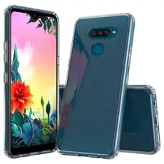 Capa Capinha  - LG K50s TPU Flexível Transparente Com Proteção UV e Borda Anti-Shock