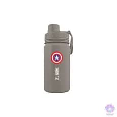 Capitão América - Garrafa Térmica Fresh Com Alça Personalizada Infantil com Seu Nome 350ml 550ml 600ml
