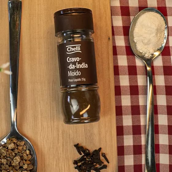 Cravo-da-índia Moído Chelli 35g