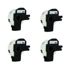 4x Rolo Etiqueta Termica Dk-1204 Compatível Brother Ql-500 Ql-800