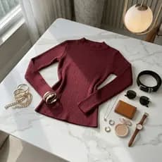 Cacharrel Feminino Manga Longa Premium Blusa Térmica Ajustada Moda Outono Inverno Segunda Pele