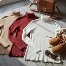 KIT 3 Blusa Termica Feminina Blusa De Frio Feminina Blusa Gola Alta Feminino Blusas Cacharrel