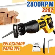 Serra Alternativa Profissional 800W 2800rpm 110V/220V