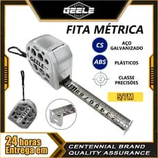 Fita Métrica De Aço Inoxidável Impermeável e anticorrosivo alta precisão 5/7.5M