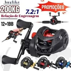 240Kg Carretilha De Pesca Com Marine Sports Pitching 7:2 : 1 AltaMax Molinete De Pesca Molinete Pesca Mulinete
