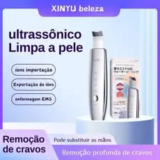 Pele limpeza profunda esfoliante cravo esfoliante esfoliante cravo pá ferramenta de beleza levantamento Facial íon impor
