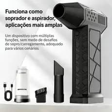 130000 Ventilador de ar Turbo portátil sem fio RPM