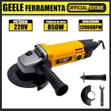 Esmerilhadeira Lixadeira Angular 850w 115mm 50/60HZ 12000rpm GEELE