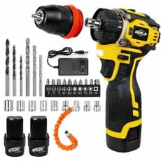 Furadeira Parafusadeira 2 bateria 16.8 volts 3/8" 10mm 2200rpm brushless