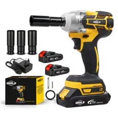 Chave De Impacto Parafusadeira 2 Bateria 21v  Brushless 300N GEELE
