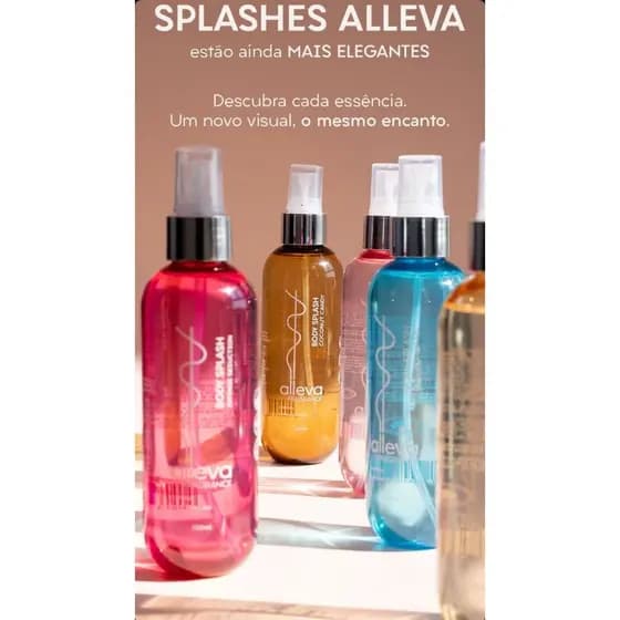 Body Splash  Novas Fragrância - Alleva