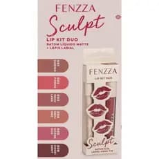 Lip Kit Duo Batom + Contorno Labial -  Fenzza