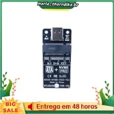 M . 2 SSD Gabinete RTL9210B Placa Adaptadora De Protocolo Duplo NVMe/NGFF Adaptador De Disco Rígido Externo 10Gbps