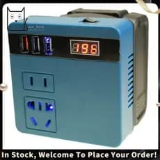 Para Fonte De Alimentação De Lítio Inversor De Bateria Com Saída AC220V/DC5V/20V Uso Externo