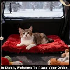 Cobertor Para Cachorro Pequeno E Médio , Almofada De Dormir De Inverno , Lã Calmante , Cama De Gato , De Flanela , Caixa