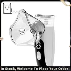 Nebulizador Eletrônico De Ar Para Animais De Estimação Cães E Gatos-Cuidados Respiratórios De
