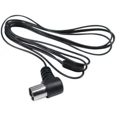 Antenas Am/Fm Antena Dipolo 75 Ohm Pal Conector Rádio Estéreo Interno Para Receptor De Home Theater