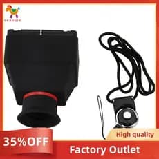 Visor Lcd 3.2 Polegada 3X Lupa Ocular Para Universal 3.2 Polegadas Tela Dslr Câmera Borracha
