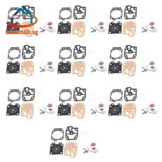 10 Conjuntos De Kit De Reparo De Carburador Para 40-5 44-5 32 34 26 Cortador De Escova Aparador De Grama Peças De Reposi