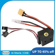 RC Hobby 60A ESC Controlador De Velocidade Do Motor Escovado Com 2A BEC De Alta Tensão 6-12V Escova Para Navio E Carro