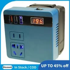 Para Fonte De Alimentação De Lítio Inversor De Bateria Com Saída AC220V/DC5V/20V Uso Externo