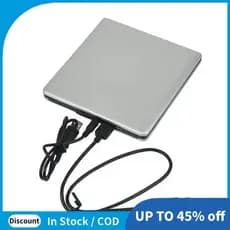 Blu-Ray Burner USB3.0 Tipo C 3D Slim Drive DVD Player +/- RW Leitor De Mídia Para/OS Laptop