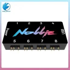 [lesley_jones.br] Controlador ARGB Endereçável 8 Portas 5V 3PIN Suporte SignalRGB OpenRGB Power Para Interface Estendida