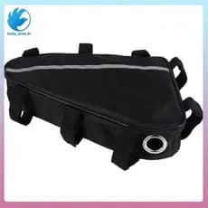 [lesley_jones.br] Bolsa Para Bicicleta Pacote De Bateria Triangular Elétrica De Lítio