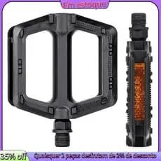 Pedais De Bicicleta Ultraleve MTB Pedal De Estrada Ciclismo Mountain Bike Pé Plat Antiderrapante Padrão Universalmente