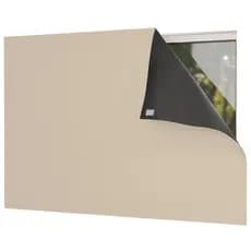 Cortina Painel Blackout PVC 100% com Fixador 1,40m x 1,75m Proteção Solar e Privacidade para Sala, Quarto e Cozinha