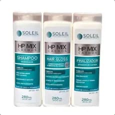 Kit Soleil Hp Mix Profissional Tratamento Cabelo Cacheado