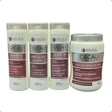 Kit Linha Reconstrutora Cacau Intense Soleil Profissional
