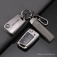 Capa de Chave Remota Inteligente em TPU para VW Volkswagen Golf 7 MK7 Tiguan MK2 T-roc Cross Auto Key LFUX