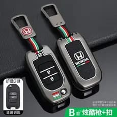 Liga De Zinco Honda Carro Capa Para Chave Bolsa Civic HRV CRV XRV CR-V Crider Odyssey Pilot Accord Protector Acessórios