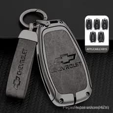 Tampa de Chave de Liga de Zinco para Chevrolet Onix Equinox Orlando Cruze Spark Sonic Camaro Volt Trax Malibu Blazer NSJ
