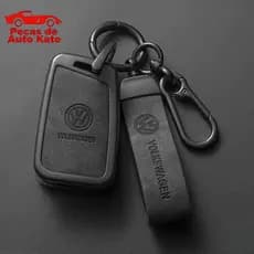 Capa protetora de chave de carro em liga de zinco da Volkswagen é adequada para Magotan Passat CC Sagitar Bora Touyue Ta